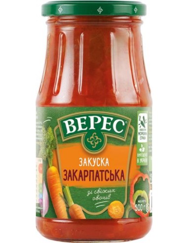 SALSA ZAKUSKA VEGETAL ZAKARPATSKA...