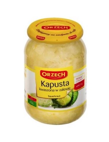 CHUCRUT TROCEADO ORZECH 800G