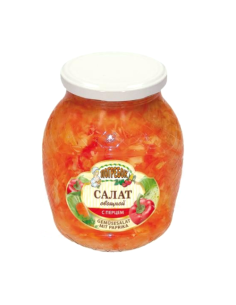 ENSALADA DE VERDURAS CON PIMIENTO,POGREBOK 830g