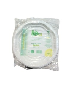 PLATO REUT.LLANO 20.5CM 12UN