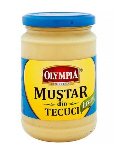  MOSTAZA CON RÁBANO PICANTE TECUCI  OLYMPIA 314G