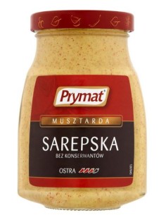  MUSZTARDA SAREPSKA PICANTE,5050100017PRYMAT 180G