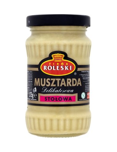 MOSTAZA STOLOWA,ROSELKI 175G