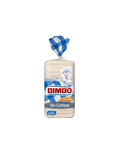 BIMBO PAN SIN CORTEZA 450 GRS
