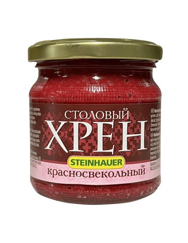RABANO CON REMOLACHA STEINHAUER ,200G