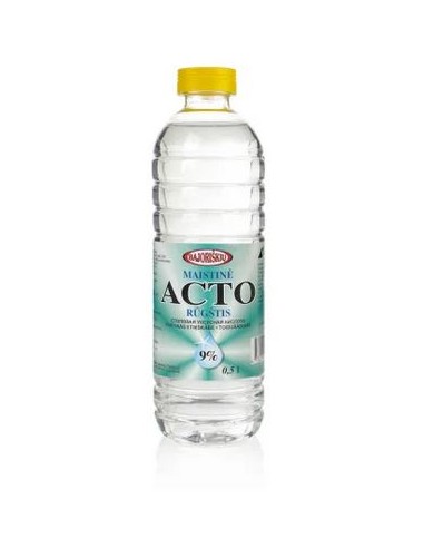 ACIDO ACETICO DE MESA ACTO 9%,0.5L