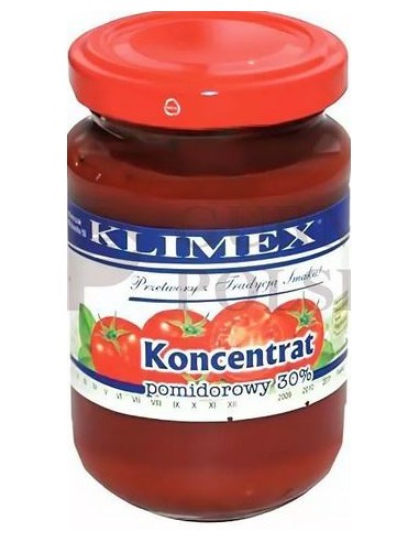 CONCENTRADO DE TOMATE 28% ,KLIMEX  190G