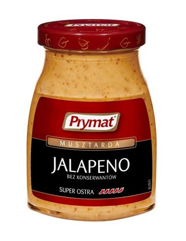 MOSTAZA PICANTE JALAPEÑO PRYMAT 185G