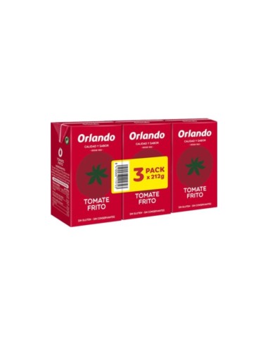 TOMATE FRITO ORLANDO BRIK PK-3 210 GRS.
