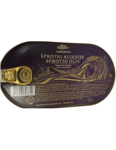 BOQUERON EN ACEITE,AMBERFISH 190G