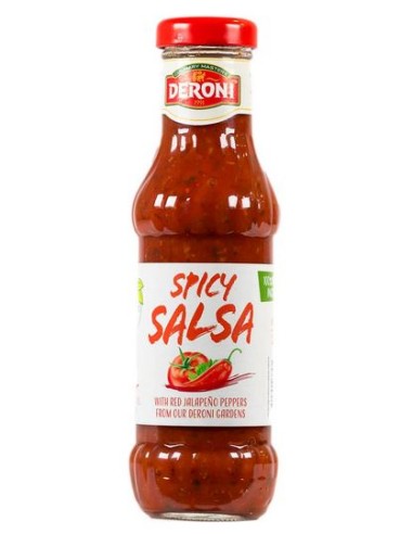SALSA PICANTE CON JALAPEÑO DERONI 320G