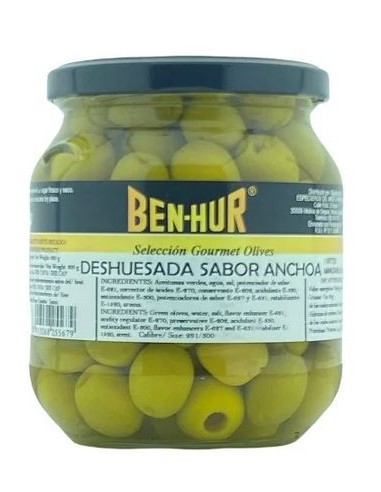 ACEITUNAS VERDES DESHUESADAS SABOR...