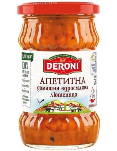 SALSA LYUTENITSA TOQUE PICANTE MOLIDA...