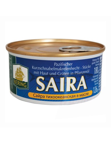 SAIRA EN ACEITE,BERING 180G