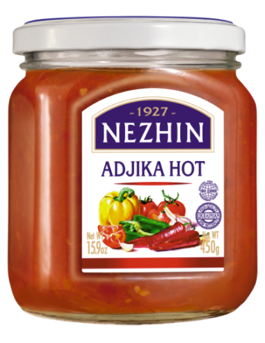SALSA PICANTE ,ADZHIKA NEZHIN 450G