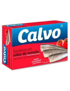 SARDINAS CALVO TOMATE 180 GRS.