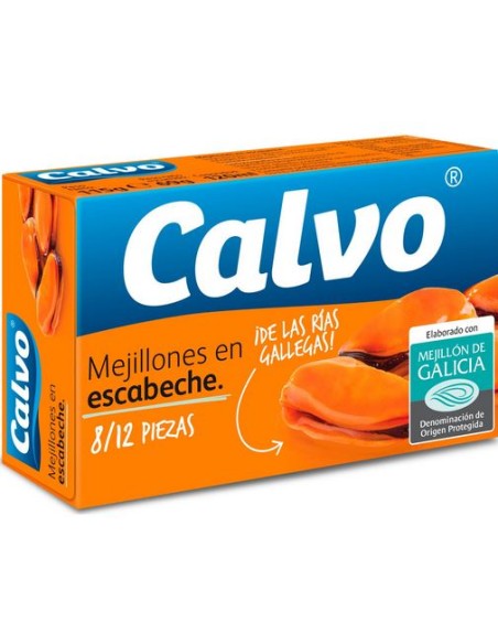 MEJILLONES CALVO 8-12 PZ. 180 GR.