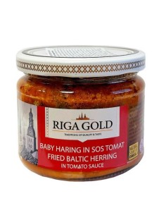 ARENQUE SALSA TOMATE BABY,RIGA GOLD 280G