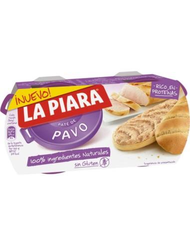 PATE  DE PAVO, LA PIARA X2