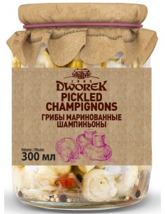 CHAMPIÑONES EN VINAGRE CONSERVADOS DWOREK