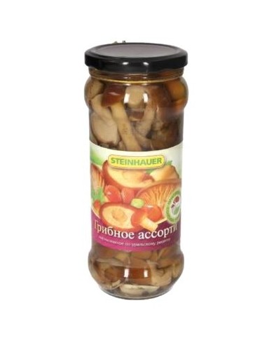 SURTIDO DE SETAS MARINADAS RECETA...