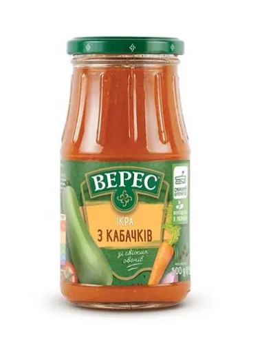 PURE DE CALABACIN EXTRA ,VERES 440G