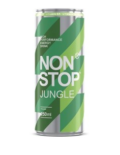 BEBIDA ENERGETICA "JUNGLE",NON STOP 250ML
