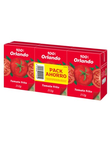 TOMATE FRITO ORLANDO BRIK PK-3 636G