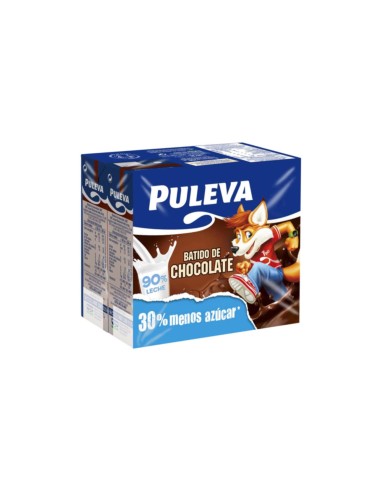 BATIDO PULEVA CACAO MINI BRIK PK-6