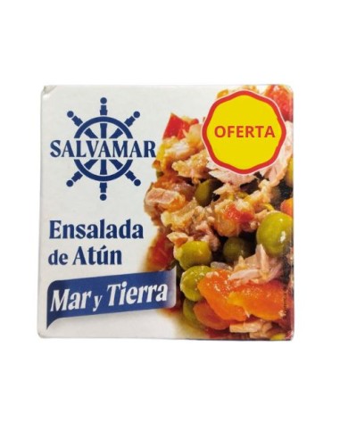 ENSALADA DE ATUN,MAR Y TIERRA 150G
