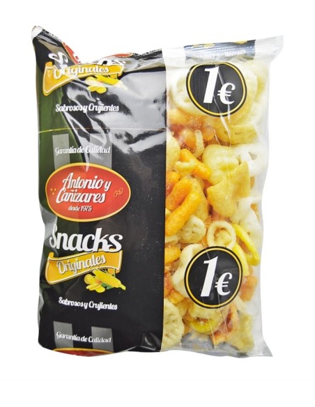 SNACKS ORIGINALES,ANTONIO Y CANIZARES 130G
