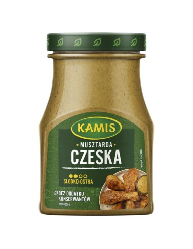 MOSTAZAS MOSTAZA CHECA,KAMIS  180G