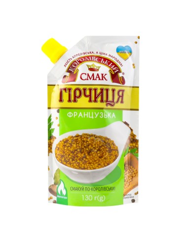 MOSTAZA FRANCESA,KOROLIVSKIY SMAK 130G