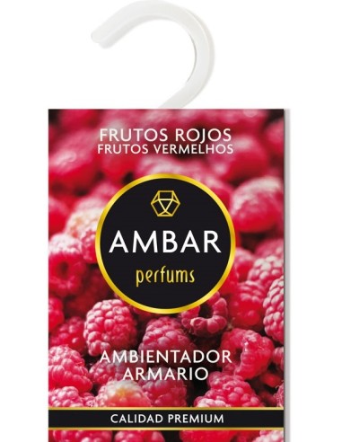 AMBIENTADOR ARMARIO FRUTO ROJO AMBAR