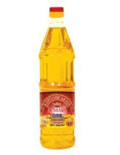 ACEITE DE GIRASOL NO RAFINADO"KOROLEVSKIY SMAK" 1L