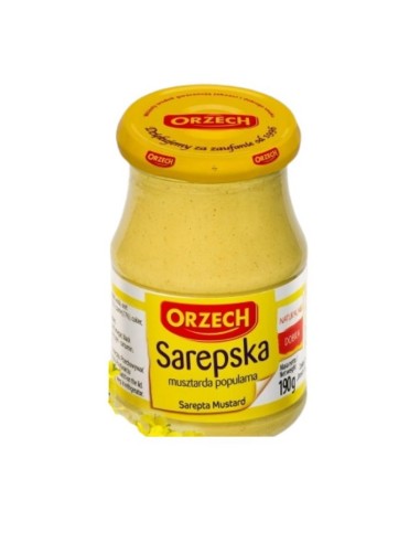 MOSTAZA SAREPSKA ORZECH 175 G