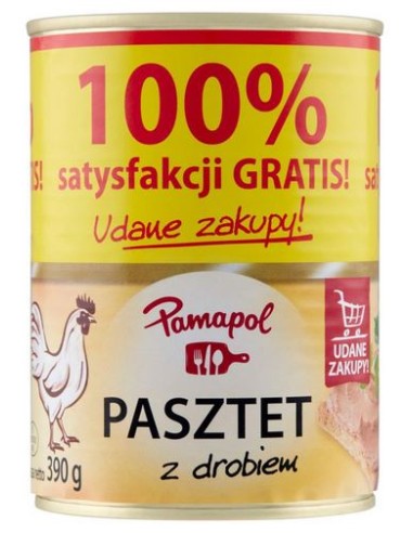 PATE DE AVES PAMAPOL 390G