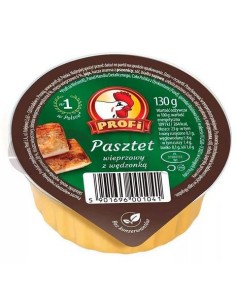 PATE DE CERDO CON BACON AHUMADO PROFI 130G