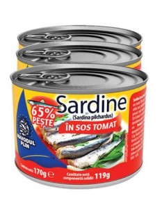 SCANDIA NAVODUL SARDINAS SALSA TOMATE 119G