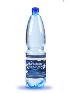 AGUA MINERAL "BUKOVIA KVASOVA" 1.5L