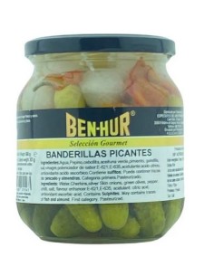 BANDERIAS PICANTES CAROLINA  BEN-HUR 300G