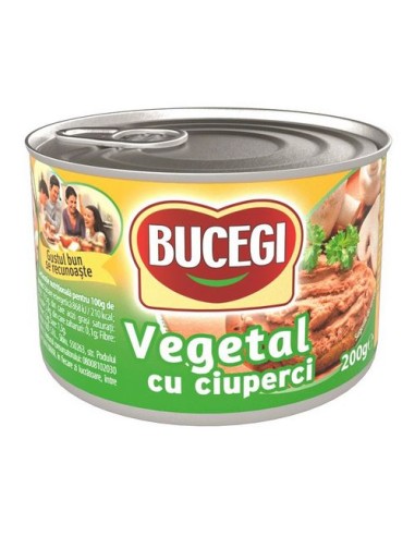 PATE VEGETAL CHAMPIÑON BUCEGI  200G