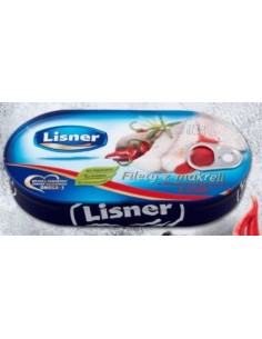 FILETE DE CABALLA EN SALSA DE TOMATE CON CHILI LISNER 175G