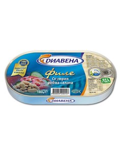 ENSALADA FILETE DE CABALLA CON VERDURAS DIAVENA  180 G 