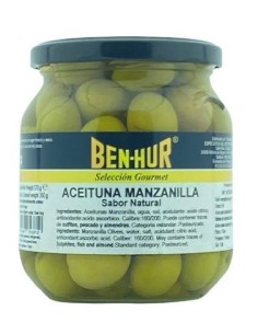 MANZANILLA NATURAL  CAROLINA,BEN-HUR 350G