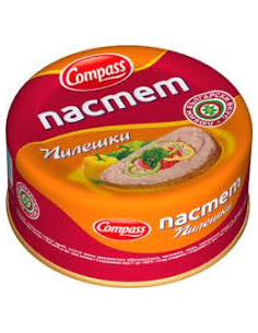 PATE HIGADO DE POLLO COMPASS 180G