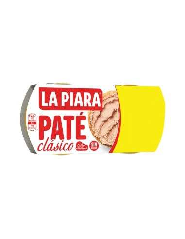 PATE  CLASICO ,LA PIARA  2X75GR