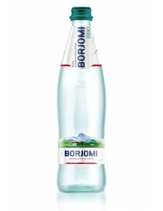 AGUA CON GAS BORJOMI  CRISTAL 500ML 2