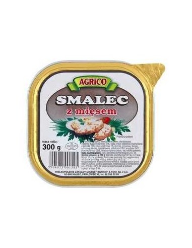 MANTECA CON CARNE,AGRICO CUADRADO 300G