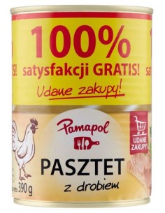 PATE DE AVES PAMAPOL 390G